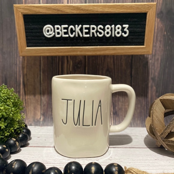 Rae Dunn | Other | Rae Dunn Julia Mug Available | Poshmark